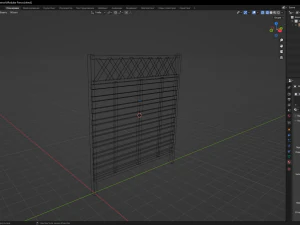 Modular Fence 3D Model