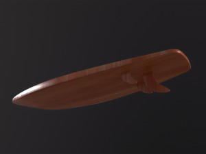 Surfboard Model 3D