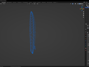Surfboard Model 3D