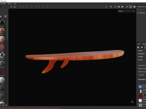 Surfboard Model 3D