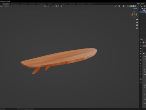 Surfboard Model 3D