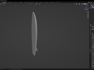 Surfboard Model 3D