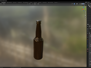Beer Bottle 3Dモデル