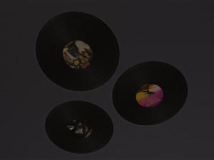 Vinyl Record 3Dモデル