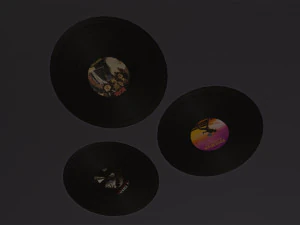 Vinyl Record 3D Model