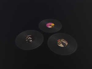Vinyl Record 3Dモデル