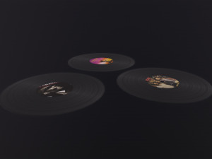 Vinyl Record 3Dモデル