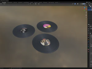 Vinyl Record 3D Model
