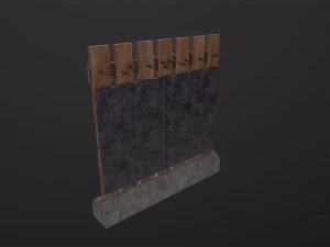 PostApo WallBarrier Modelo 3D