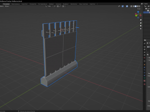 PostApo WallBarrier 3Dモデル