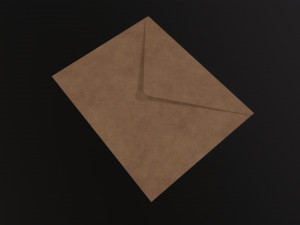 Envelope 3D Model
