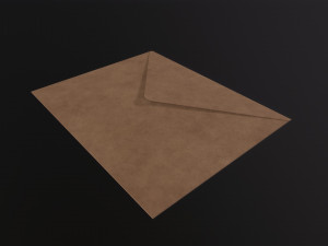 Envelope 3D Model
