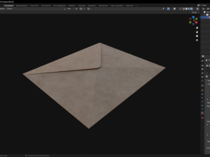 Envelope 3D Model