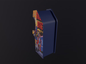 Arcade Cabinet Modelo 3D