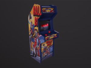 Arcade Cabinet Modelo 3D