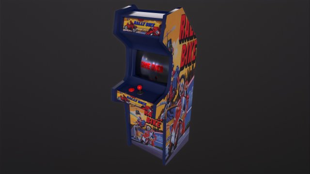 Arcade Cabinet 3D Модель In Другое 3DExport