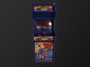 Arcade Cabinet Modelo 3D