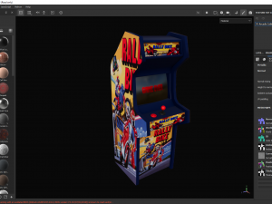 Arcade Cabinet Modelo 3D