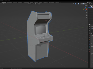 Arcade Cabinet Modelo 3D