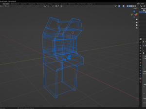 Arcade Cabinet Modelo 3D