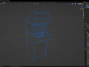 Arcade Cabinet Modelo 3D