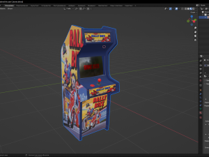 Arcade Cabinet Modelo 3D