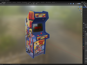 Arcade Cabinet Modelo 3D
