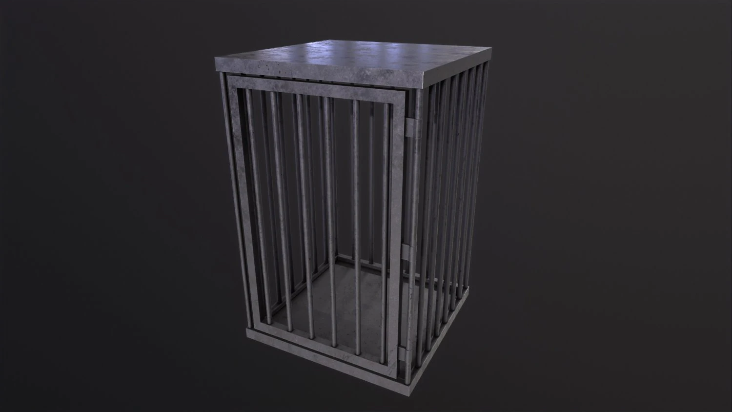 Cage 3D Model .c4d .max .obj .3ds .fbx .stl .blend 