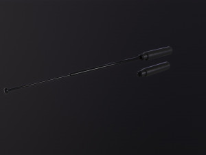Police Metal Stick Modèle 3D