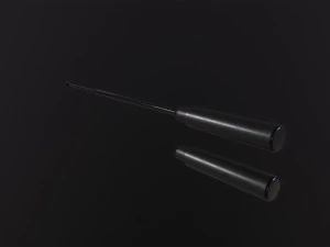 Police Metal Stick 3D Model