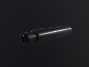 Police Metal Stick Modelo 3D