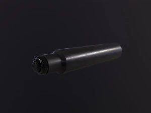 Police Metal Stick 3D Model