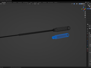 Police Metal Stick Modelo 3D