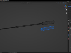 Police Metal Stick Modelo 3D