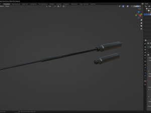 Police Metal Stick Modelo 3D