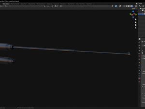 Police Metal Stick Modelo 3D