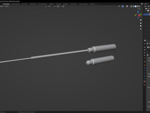 Police Metal Stick Modelo 3D