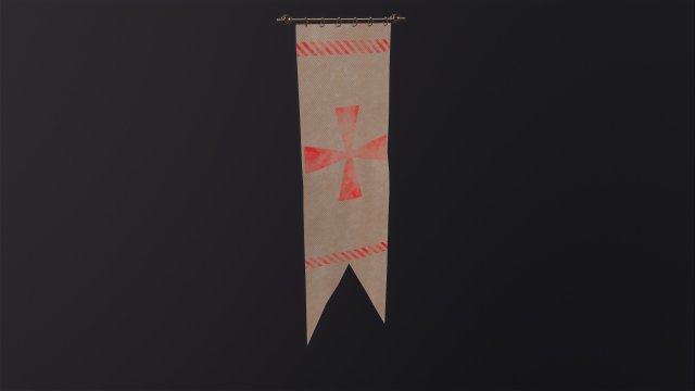 Banners Modelo 3D .c4d .max .obj .3ds .fbx .stl .blend 