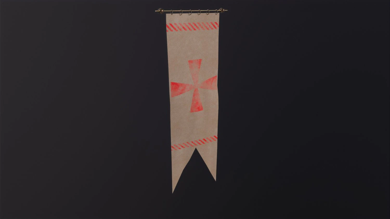 Banners 3D Model .c4d .max .obj .3ds .fbx .stl .blend 