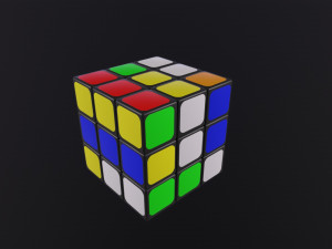 Rubik Cube 3D Model