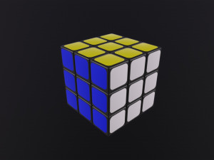 Rubik Cube 3D Model