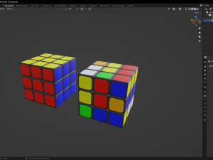 Rubik Cube 3D Model