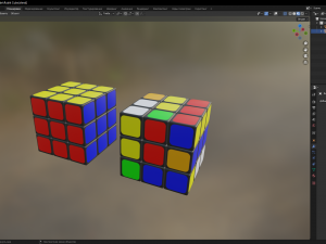 Rubik Cube 3D Model