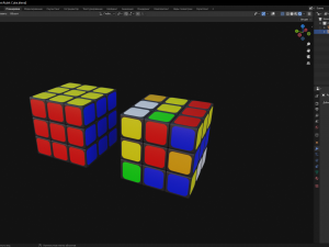 Rubik Cube 3D Model