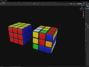 Cubo Rubik Modelo 3D