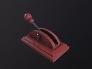 Industrial Electricitys Lever Modèle 3D