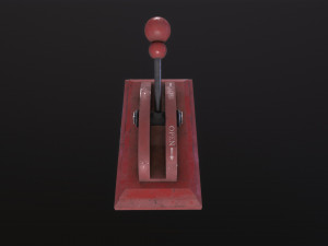 Industrial Electricitys Lever Modèle 3D