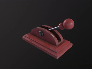 Industrial Electricitys Lever 3D Model