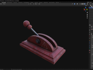 Industrial Electricitys Lever Modèle 3D