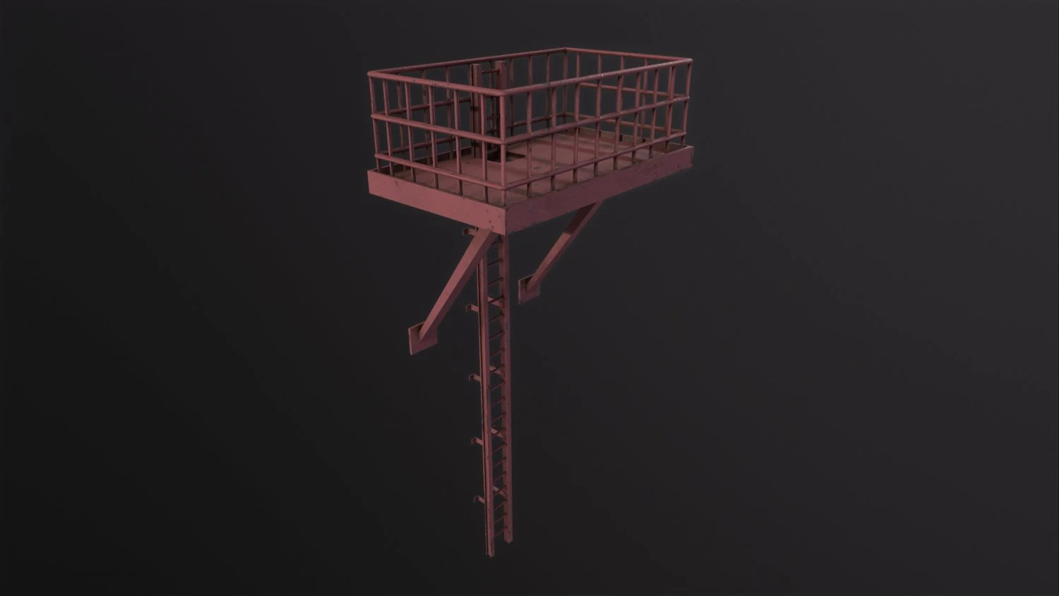 &Eacute;chafaud Modèle 3D .c4d .max .obj .3ds .fbx .stl .blend 